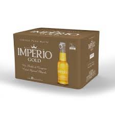 CAIXA LONG NECK IMPERIO GOLD C/18